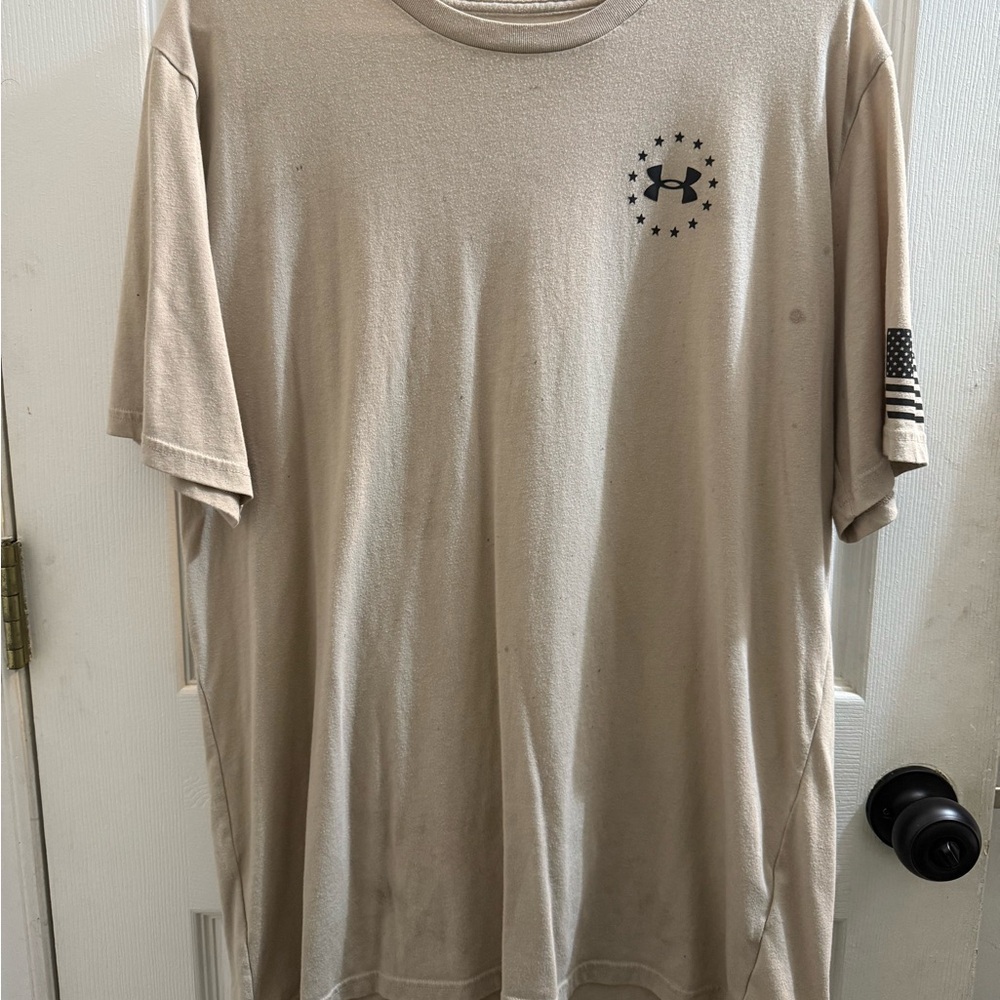 Under Armour Tan Freedom T-Shirt